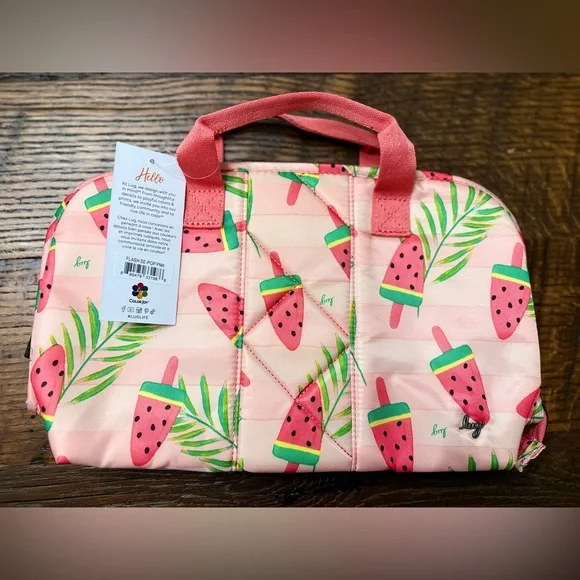Lug Flash SE Cosmetic Bag. Popsicle Pink. NWT - Picture 5 of 10